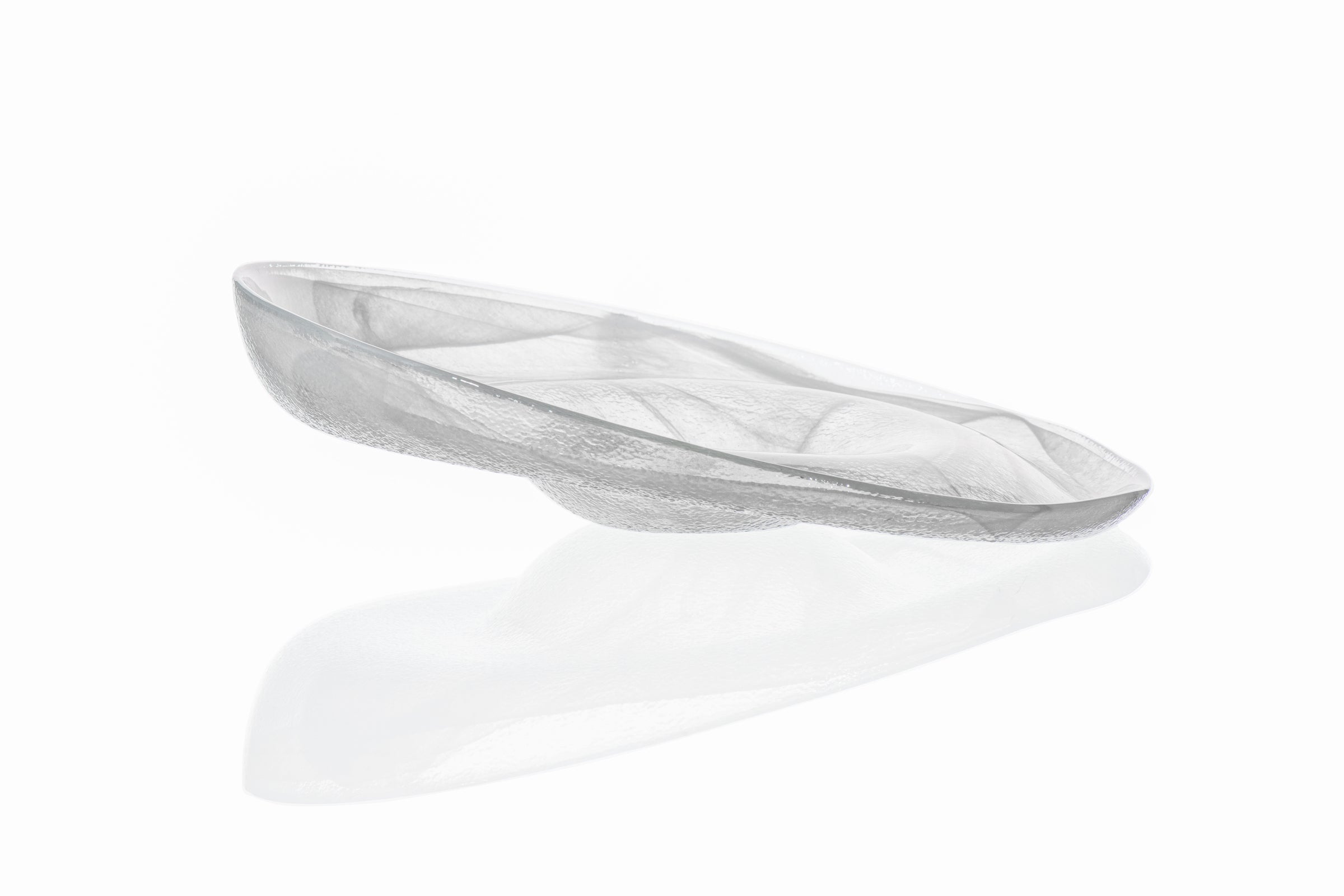 Ola White Glass Deep Plate 9.8" / 5 oz