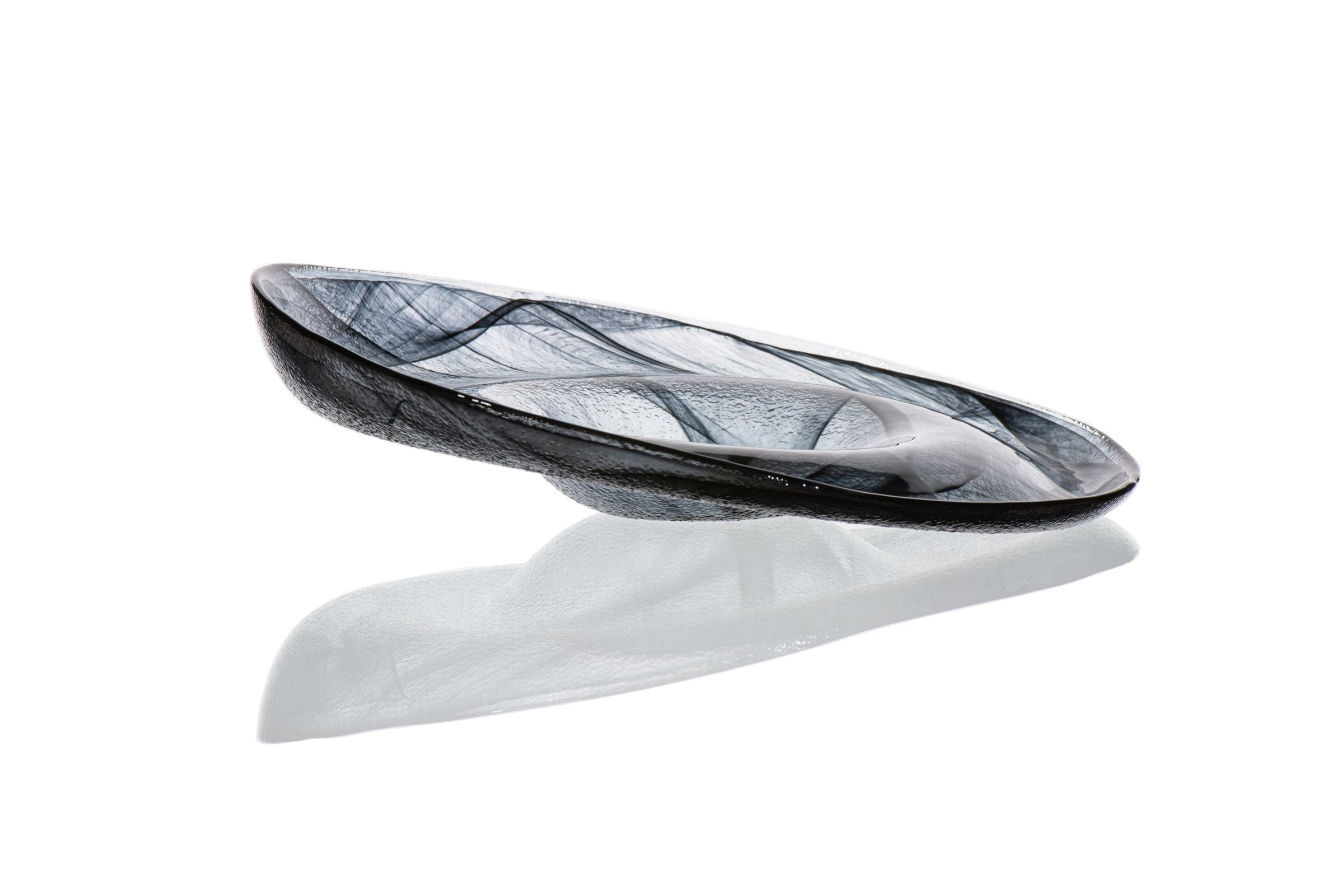 Ola Black Glass Bowl 9.8" / 5 oz