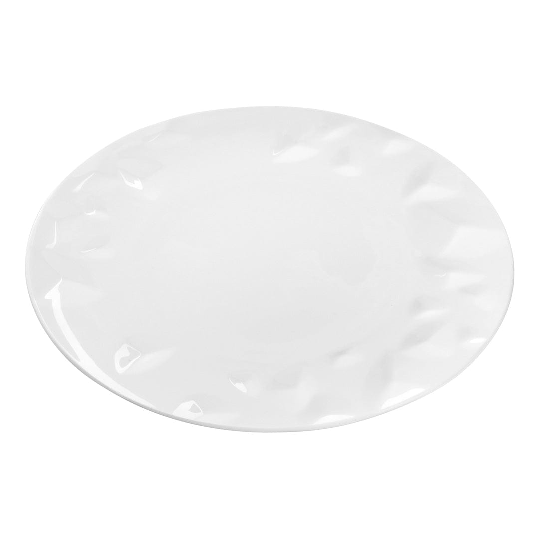 Facet Magnesium-Reinforced Porcelain Coupe Plate 8.3"