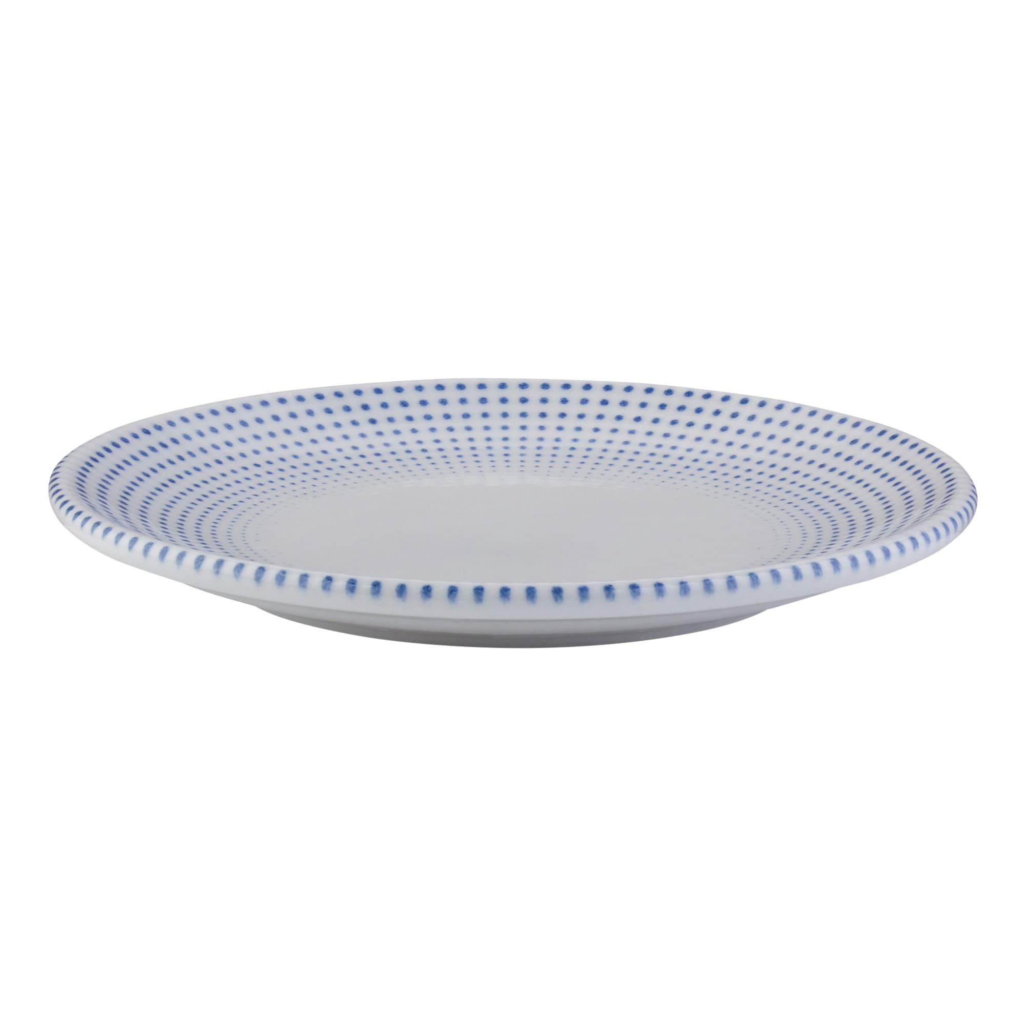 Harmony Blue Porcelain Coupe Plate 6.0"