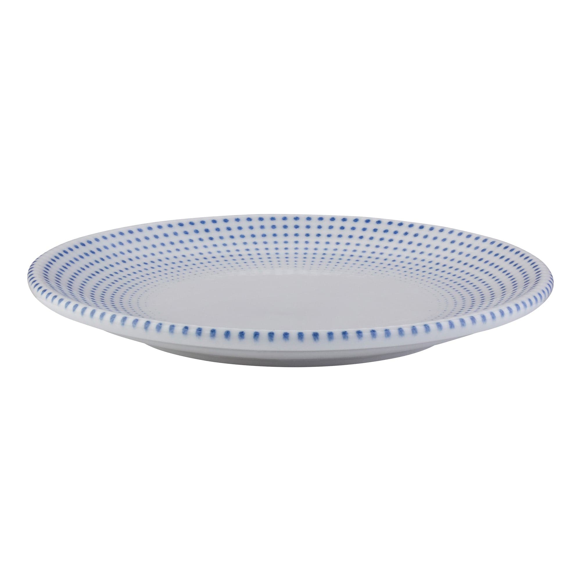 Harmony Blue Porcelain Coupe Plate 8.2"