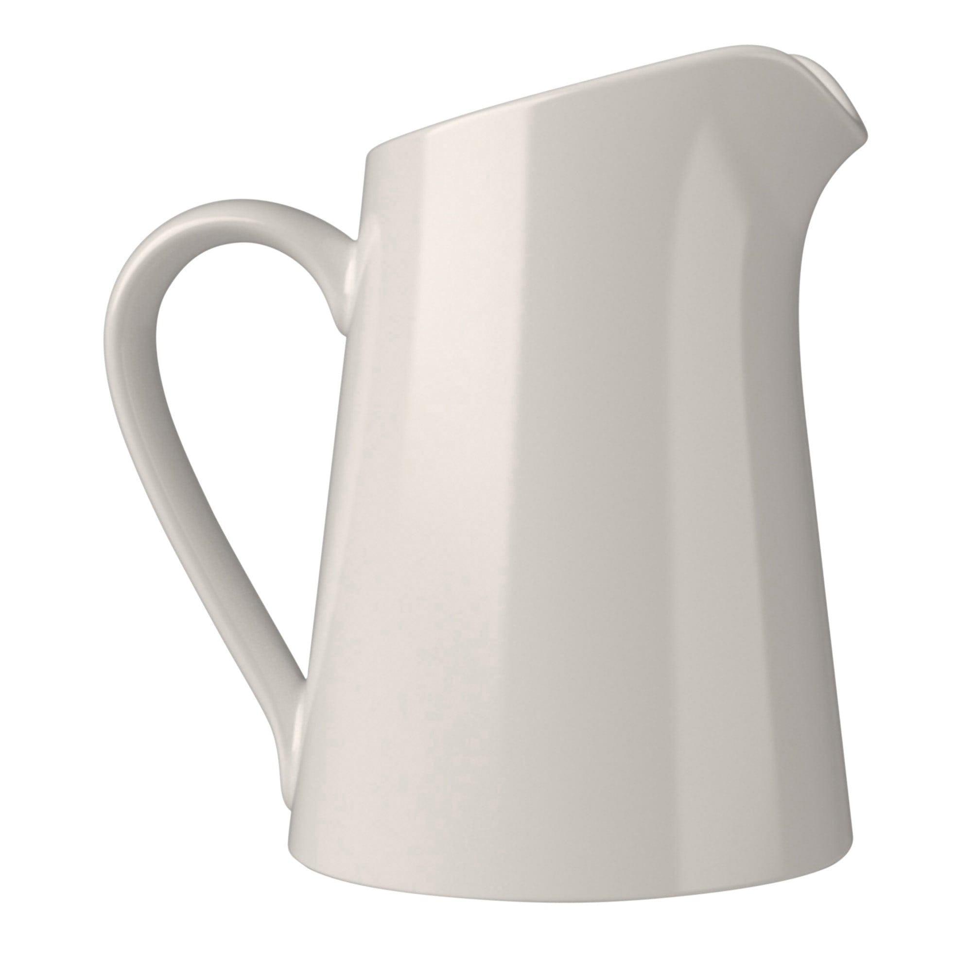 Bevel Porcelain Creamer 4.0" / 5oz