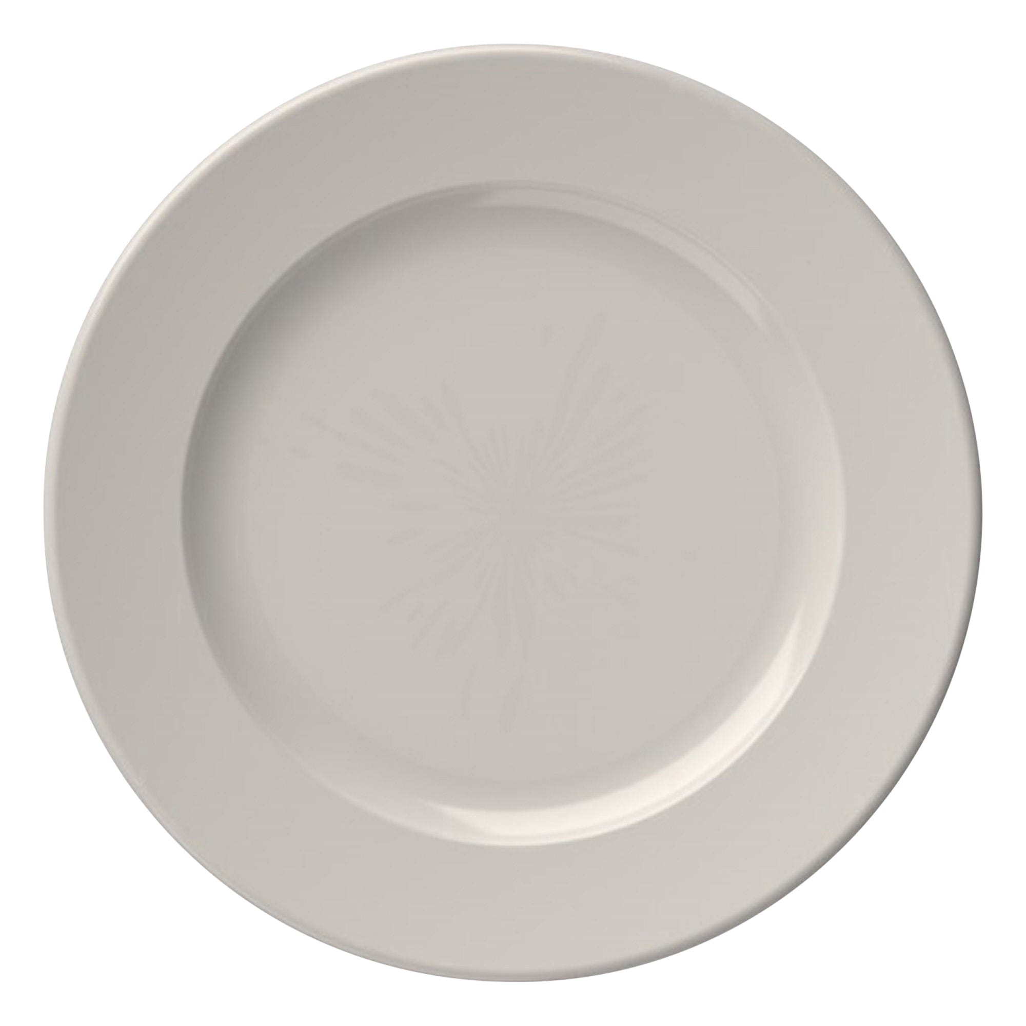 Frame Porcelain Wide Rim Plate 9.8"