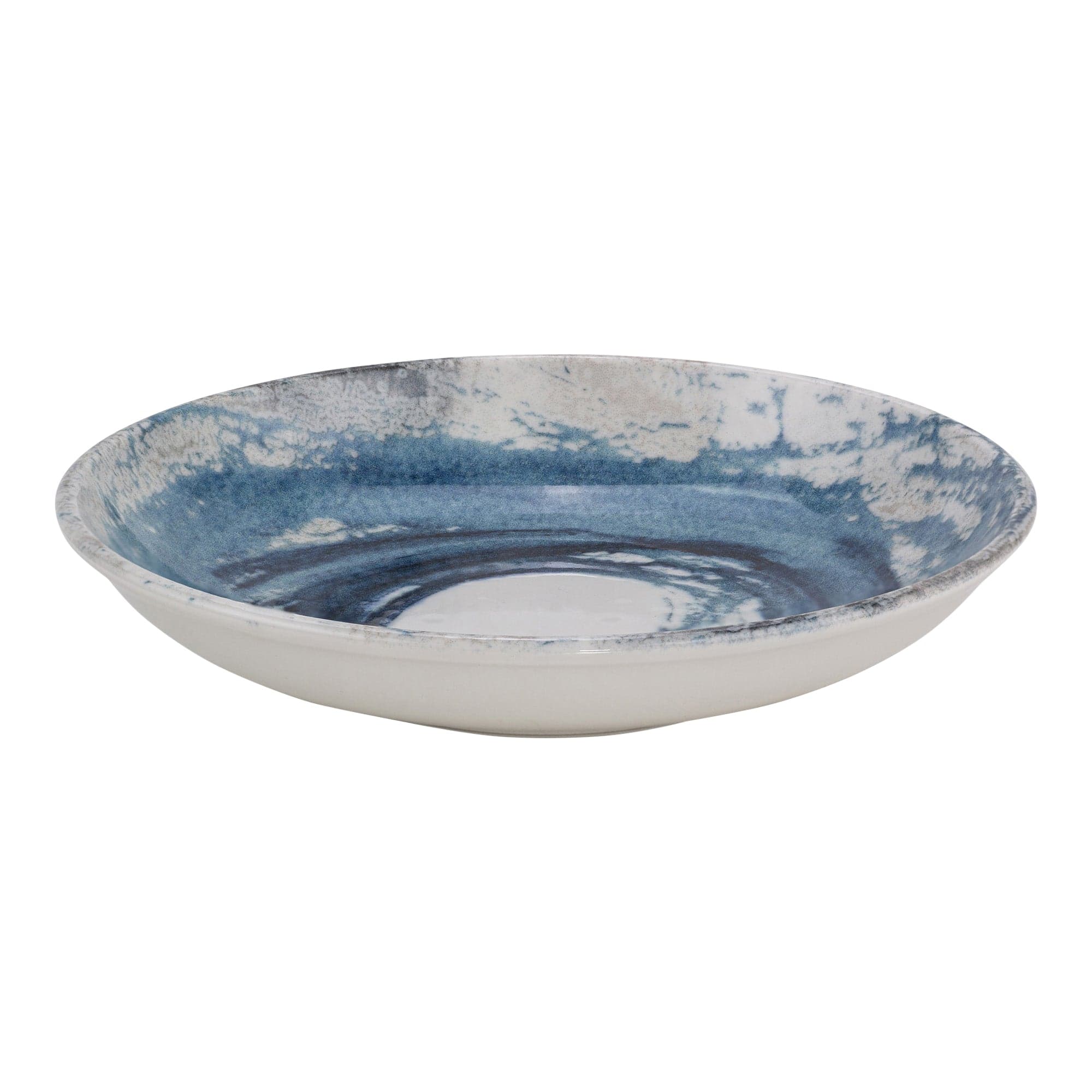 Watercolor Porcelain Deep Plate 9.9"