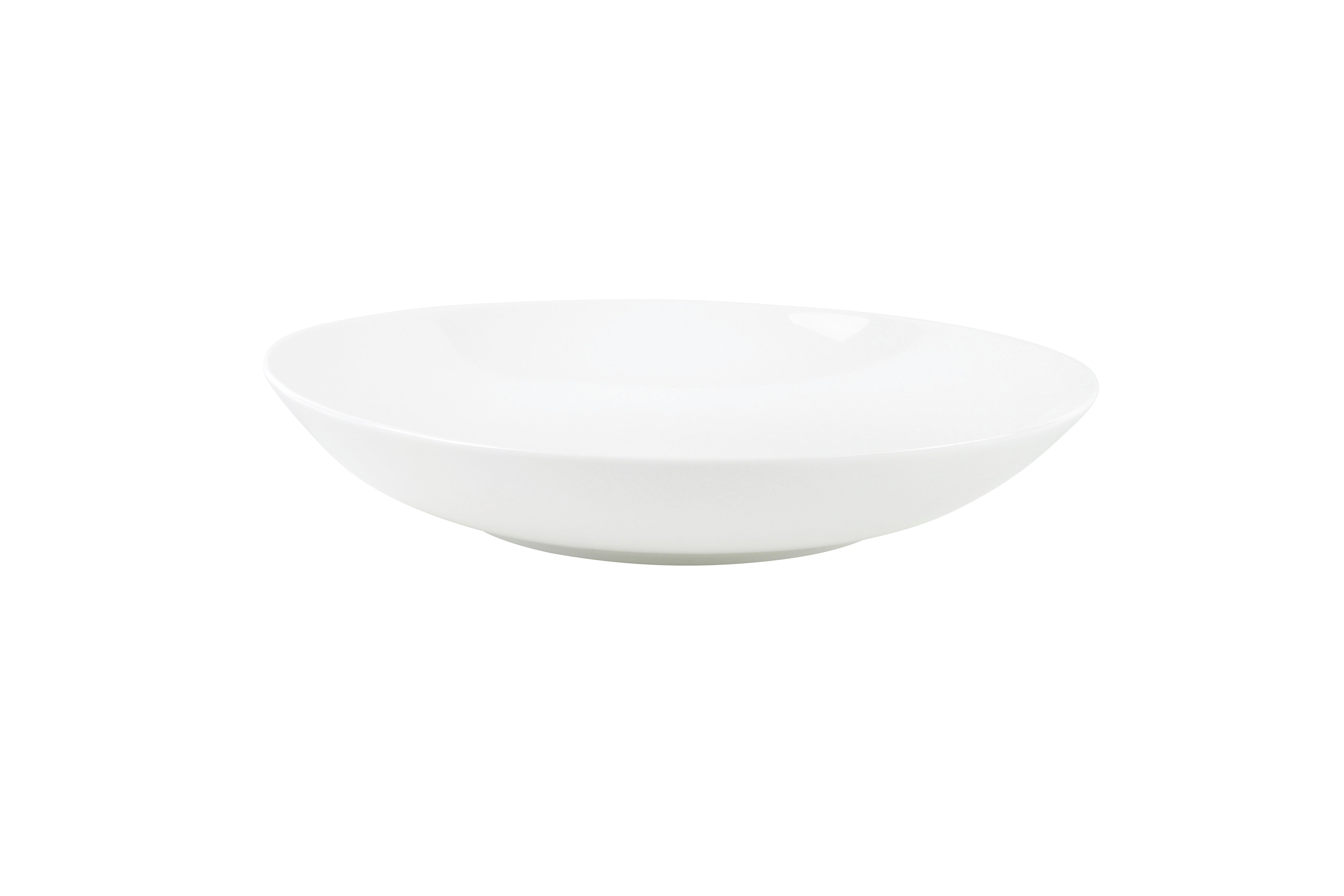 Perla Magnesium-Reinforced Porcelain Deep Plate 8.3"