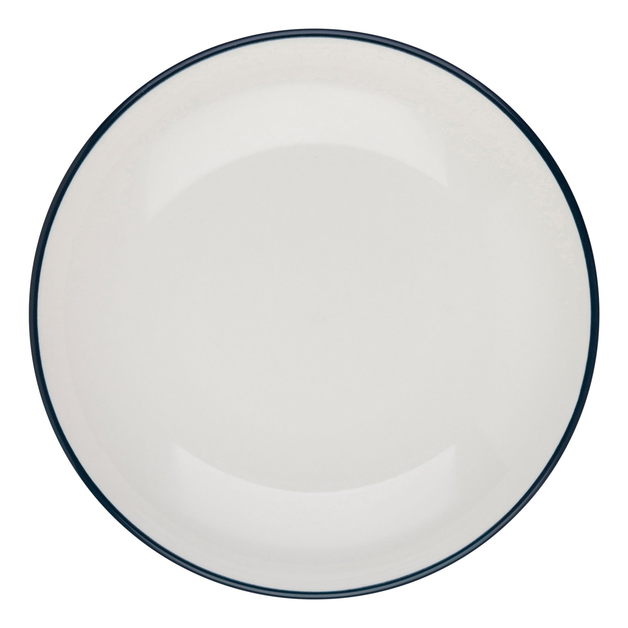 Modest Navy Porcelain Deep Plate 8.7"