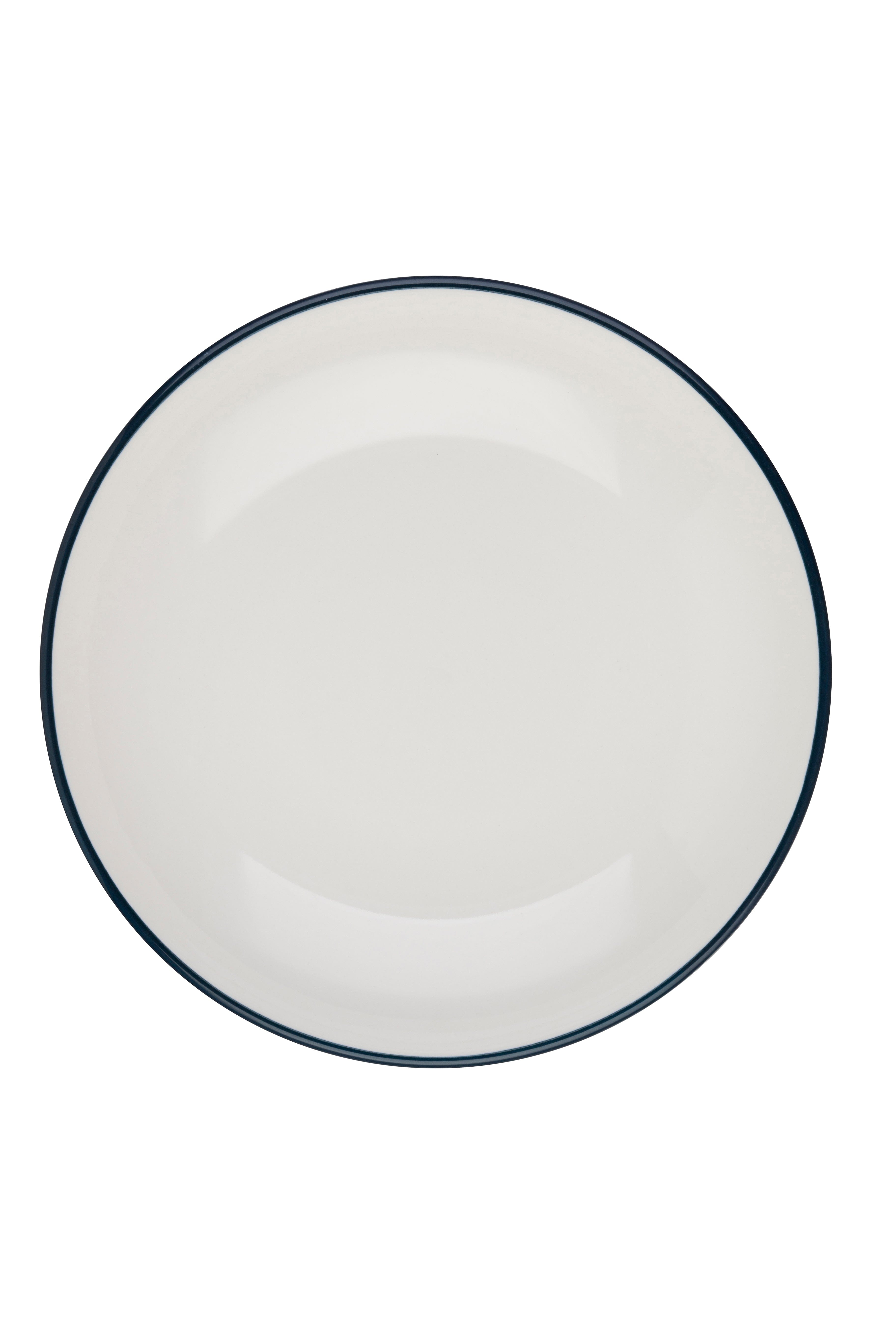 Modest Navy Porcelain Deep Coupe Plate 9.8"