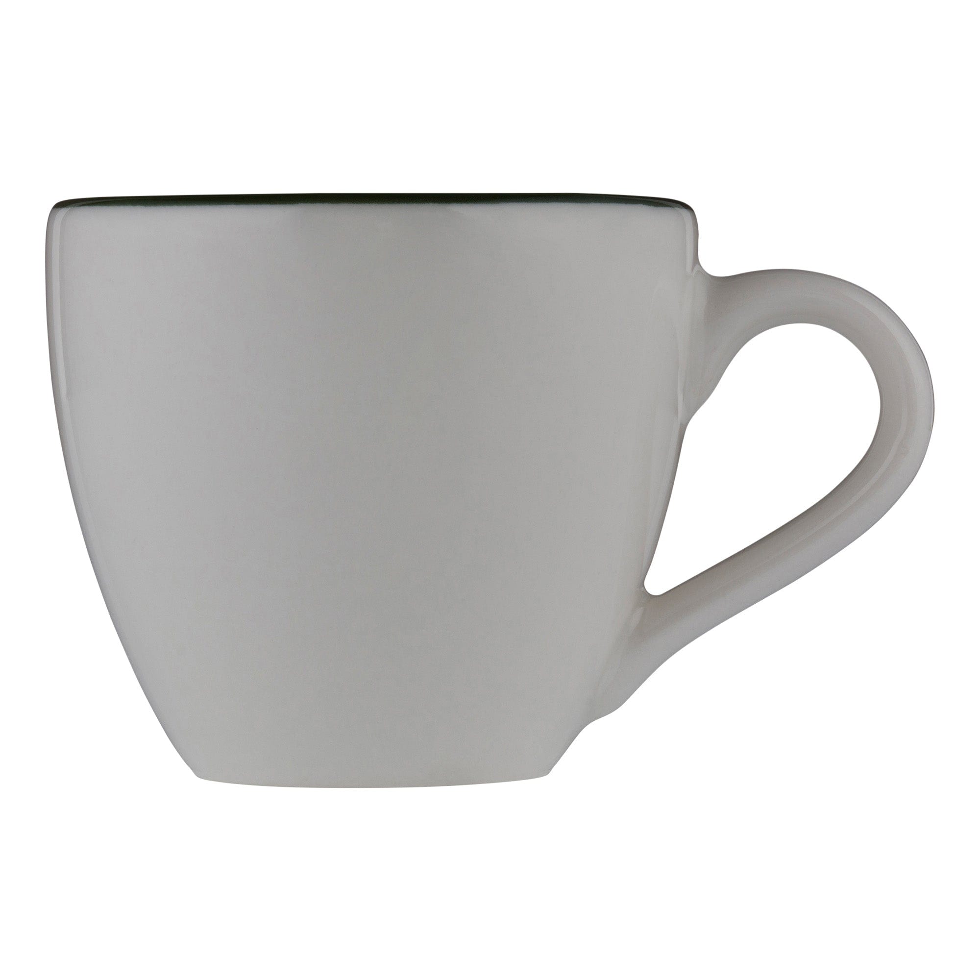 Modest Green Porcelain Espresso Cup 2.5" / 3 oz