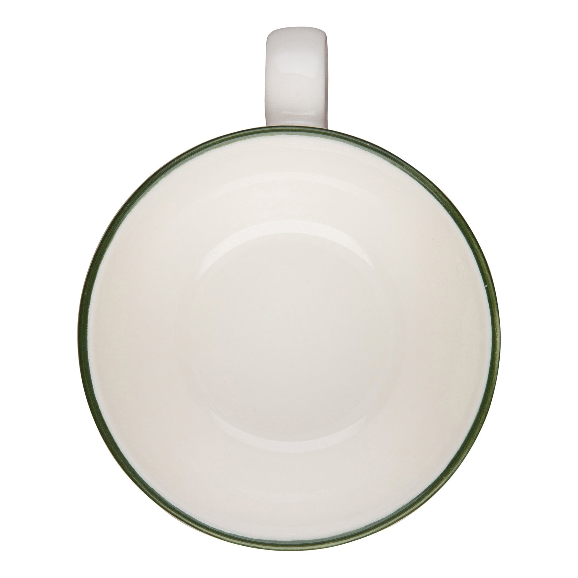 Modest Green Porcelain Cup 4.0" / 9oz