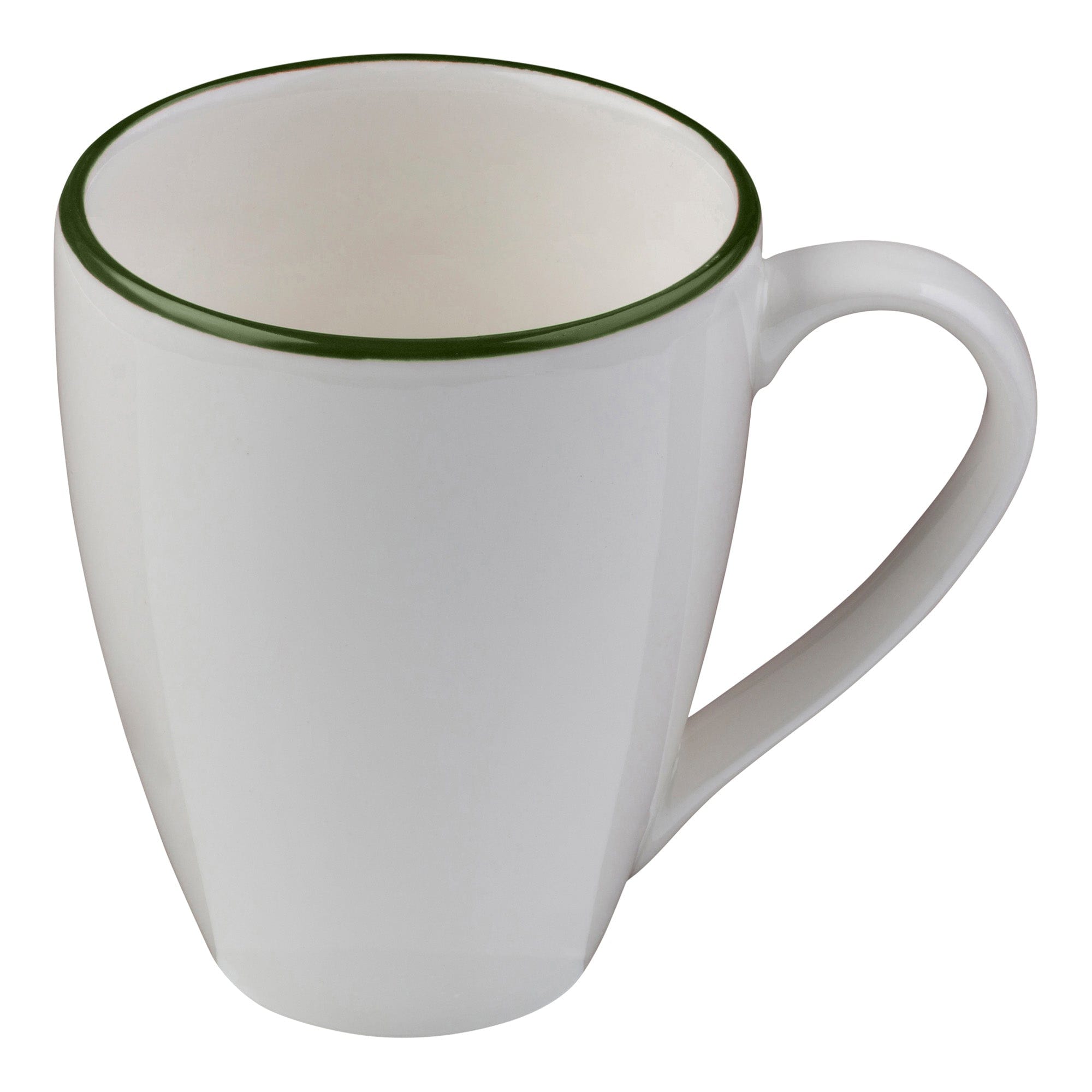 Modest Green Porcelain Mug 4.0" / 10oz