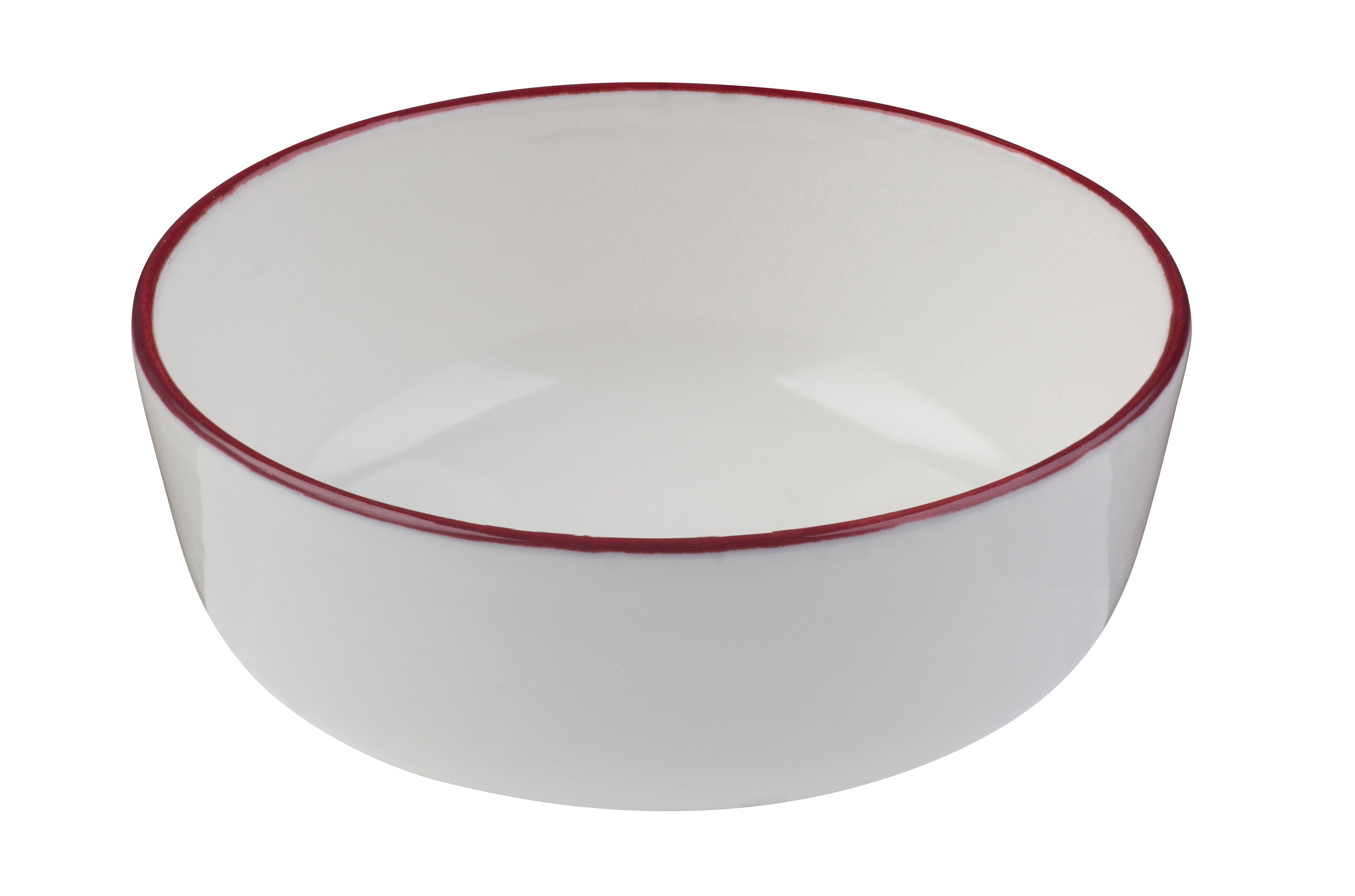 Modest Maroon Porcelain Bowl 3.9" / 5oz