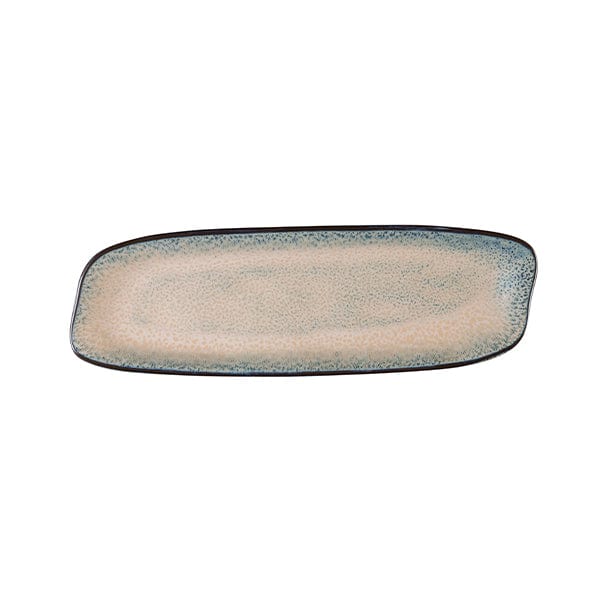 Charma Vitrified Ceramics Oval Platter  13.4" x 4.4