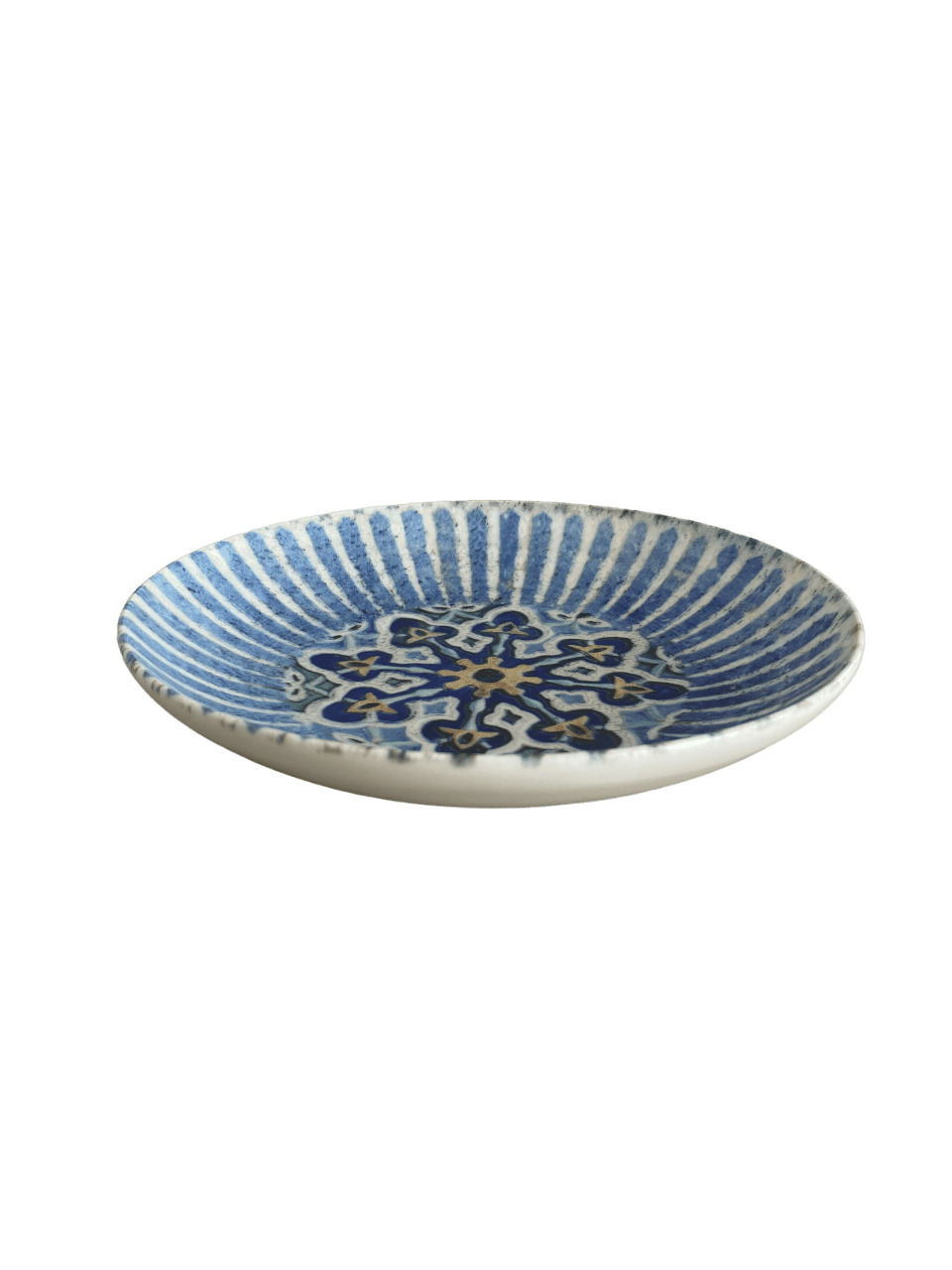 Cordoba Blue Vitrified Stoneware Deep Plate 8.3" / 18 oz