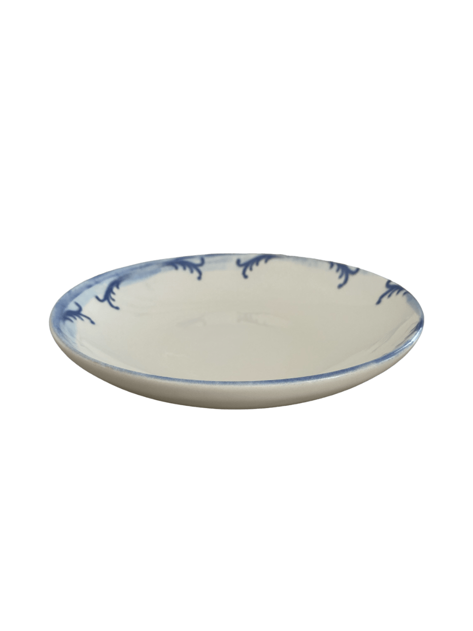 Lobster Blue Vitrified Ceramics Deep Plate 8.3" / 18 oz