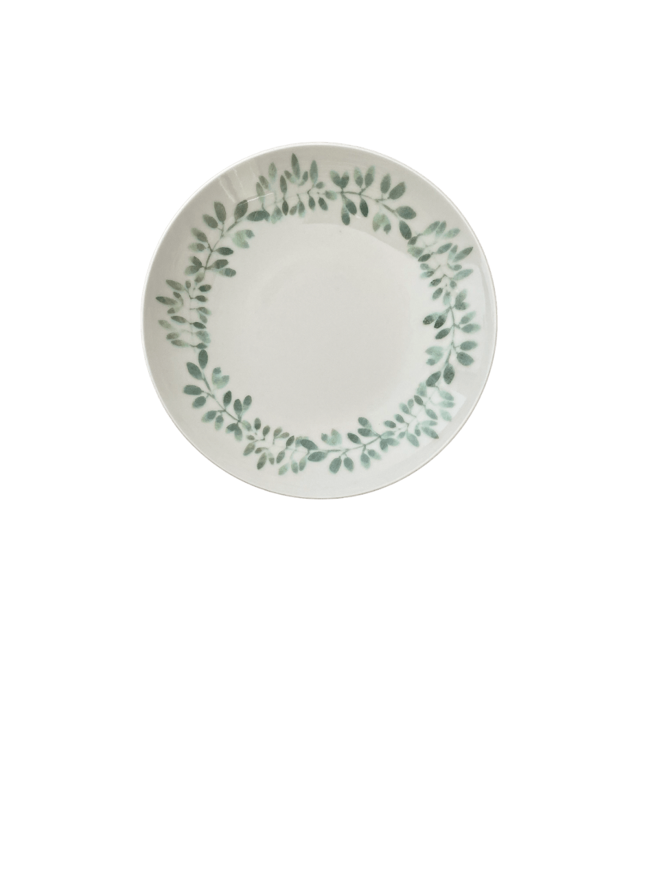 Garden Green Vitrified Ceramics Deep Plate 8.3" / 18 oz