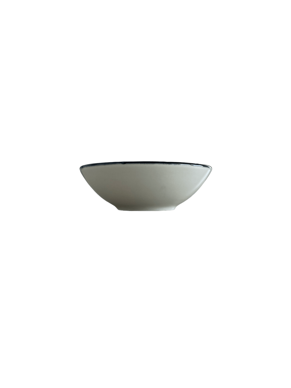 Toledo Black Green Vitrified Stoneware Bowl 6.3" / 11.5 oz