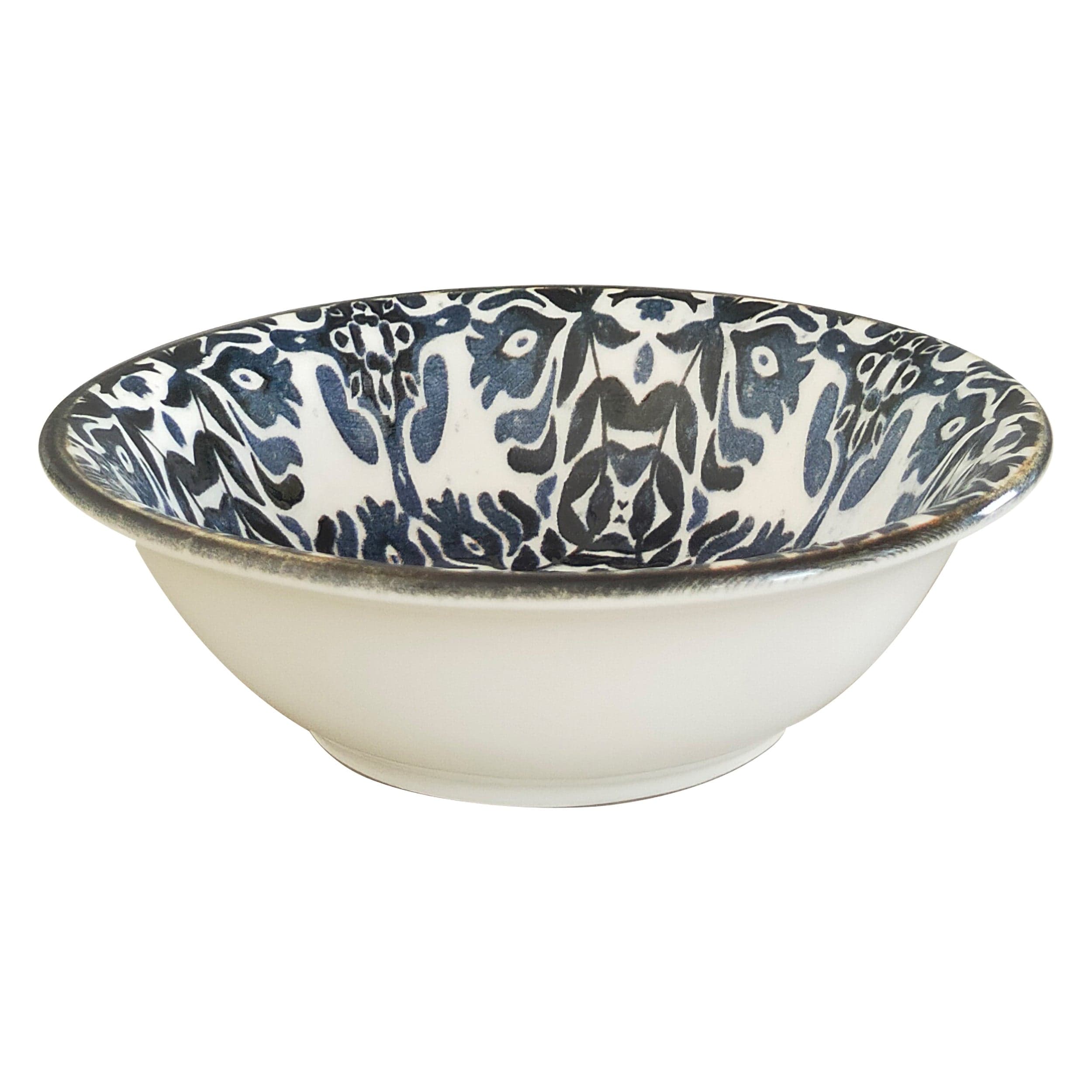 Seville Navy Vitrified Ceramics Bowl 6.3" / 11.5 oz