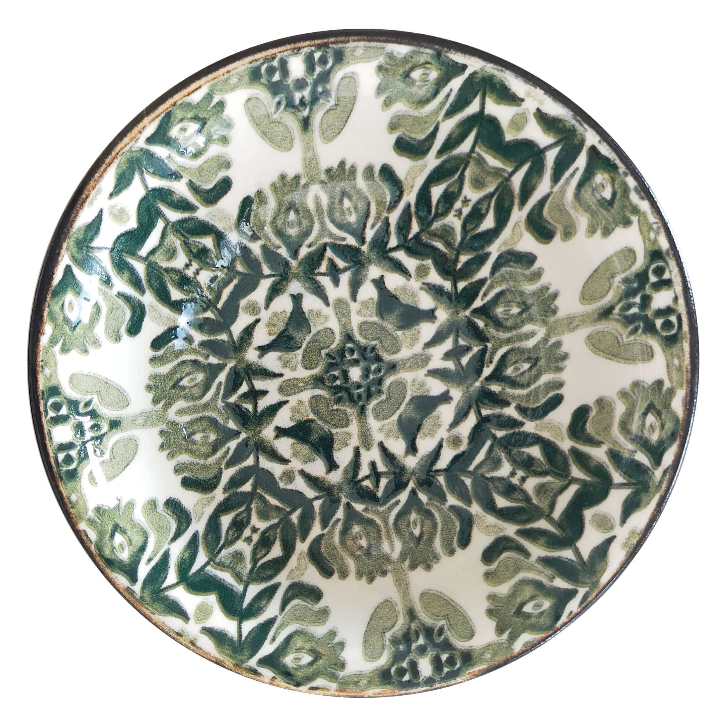 Seville Green Vitrified Stoneware Bowl 6.3" / 11.5 oz