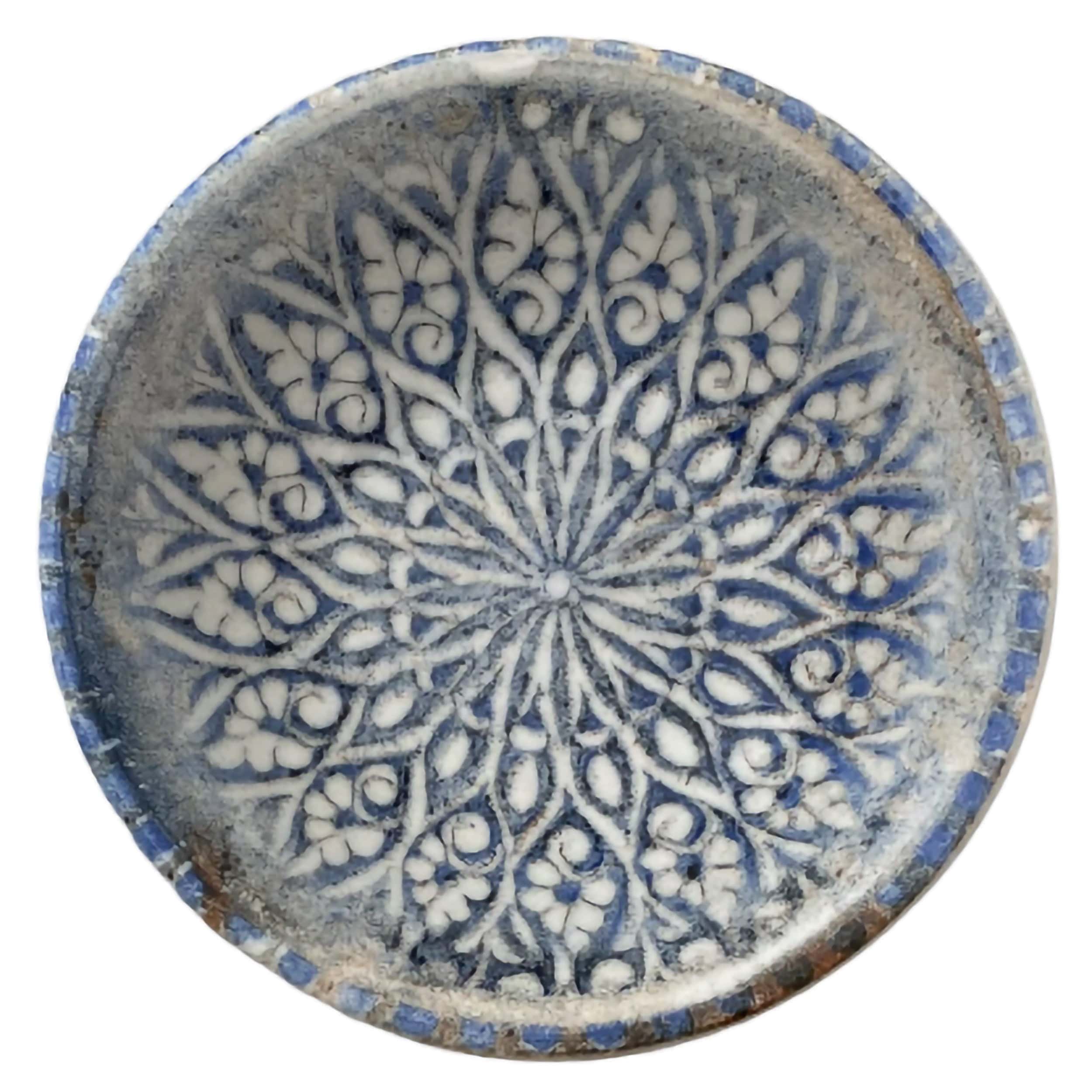 Granada Blue Vitrified Stoneware Bowl 6.3" / 11.5 oz