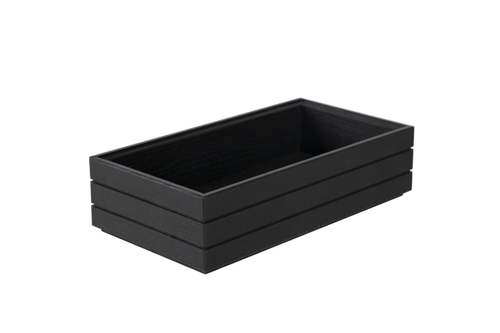 Select Concept Black Wood Stackable Box 12.8 x 6.9 x 3.3