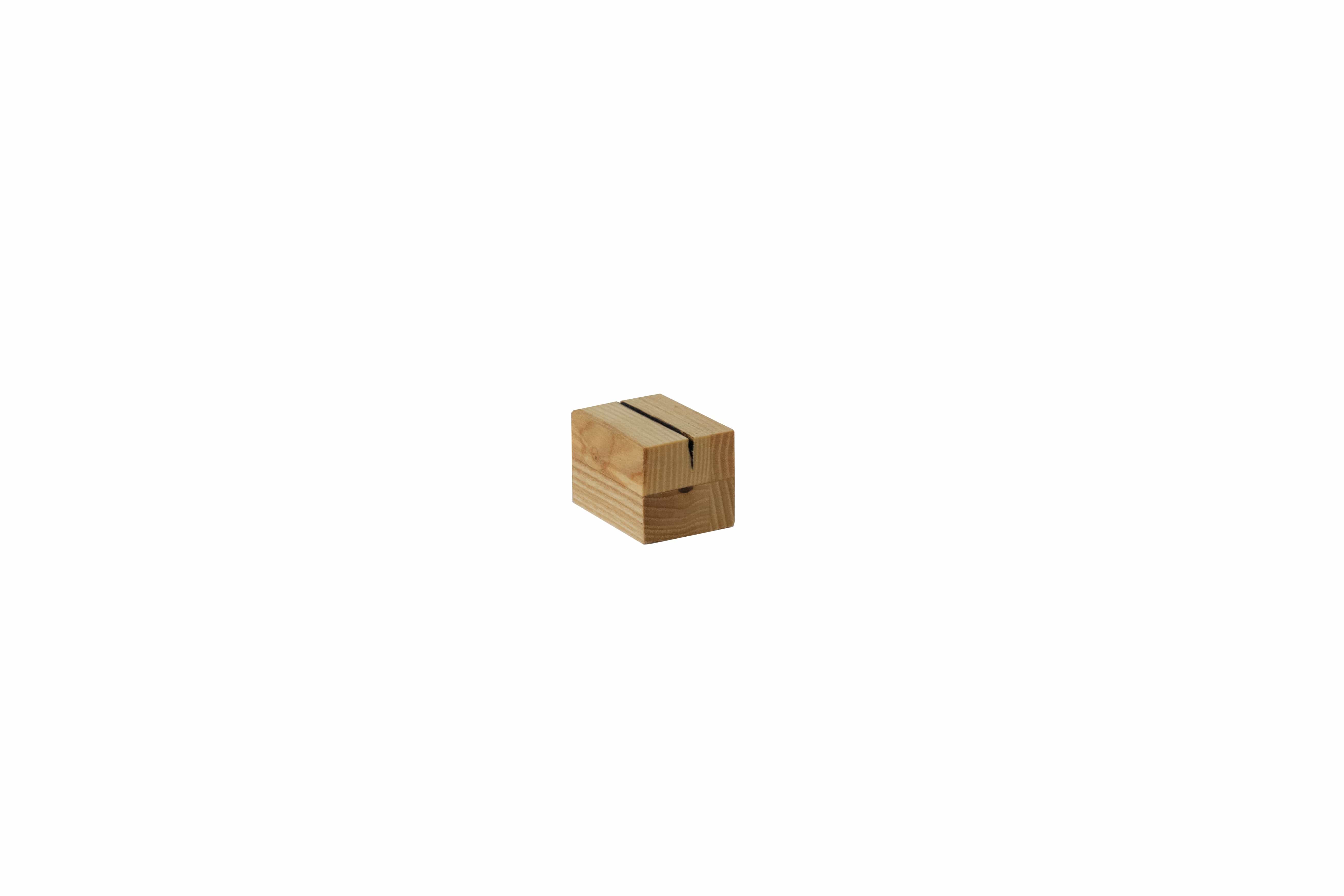 Select Concept Wood Message Cube 1.7"