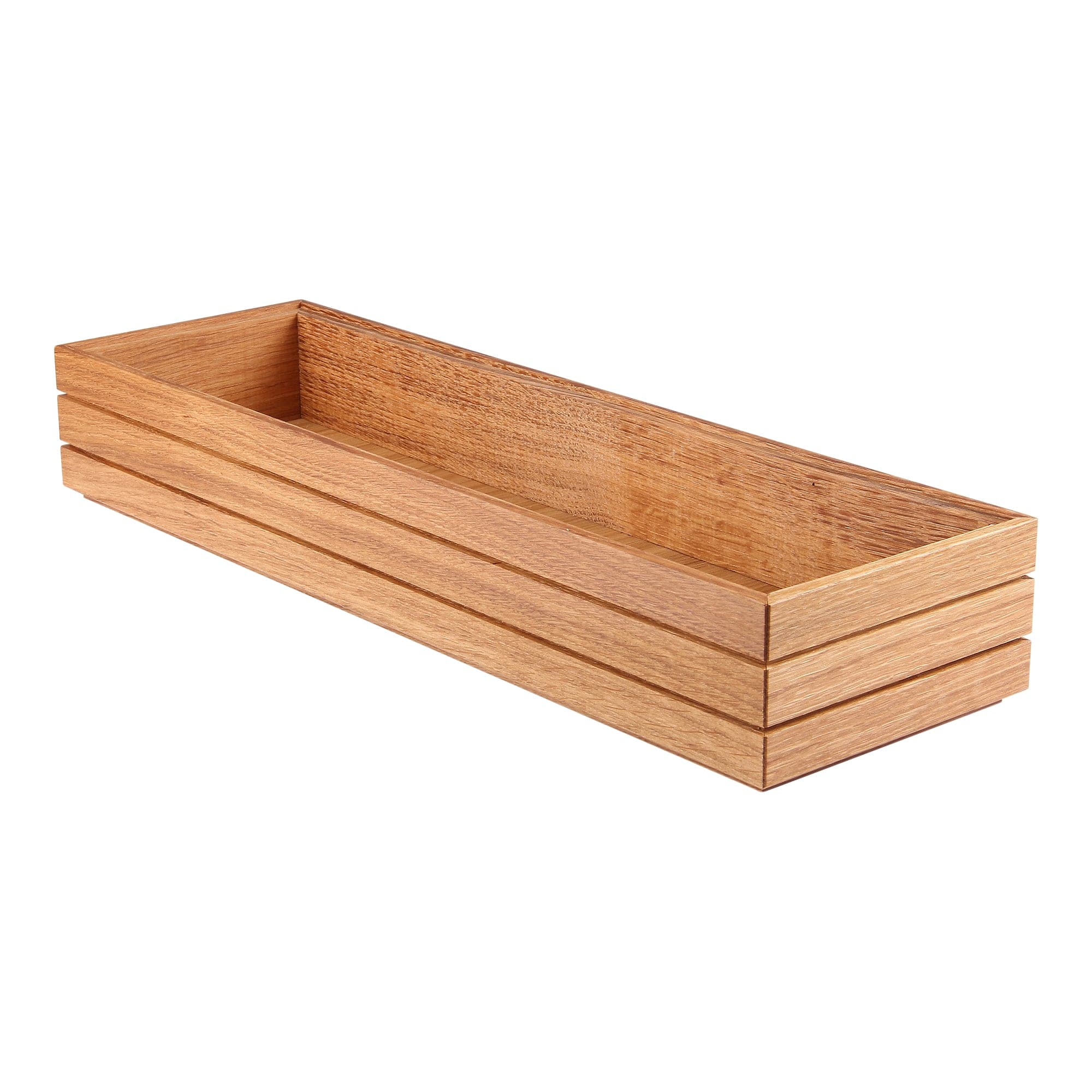 Select Concept Oak Stackable Box 20.9" x 6.4" x 3.3"