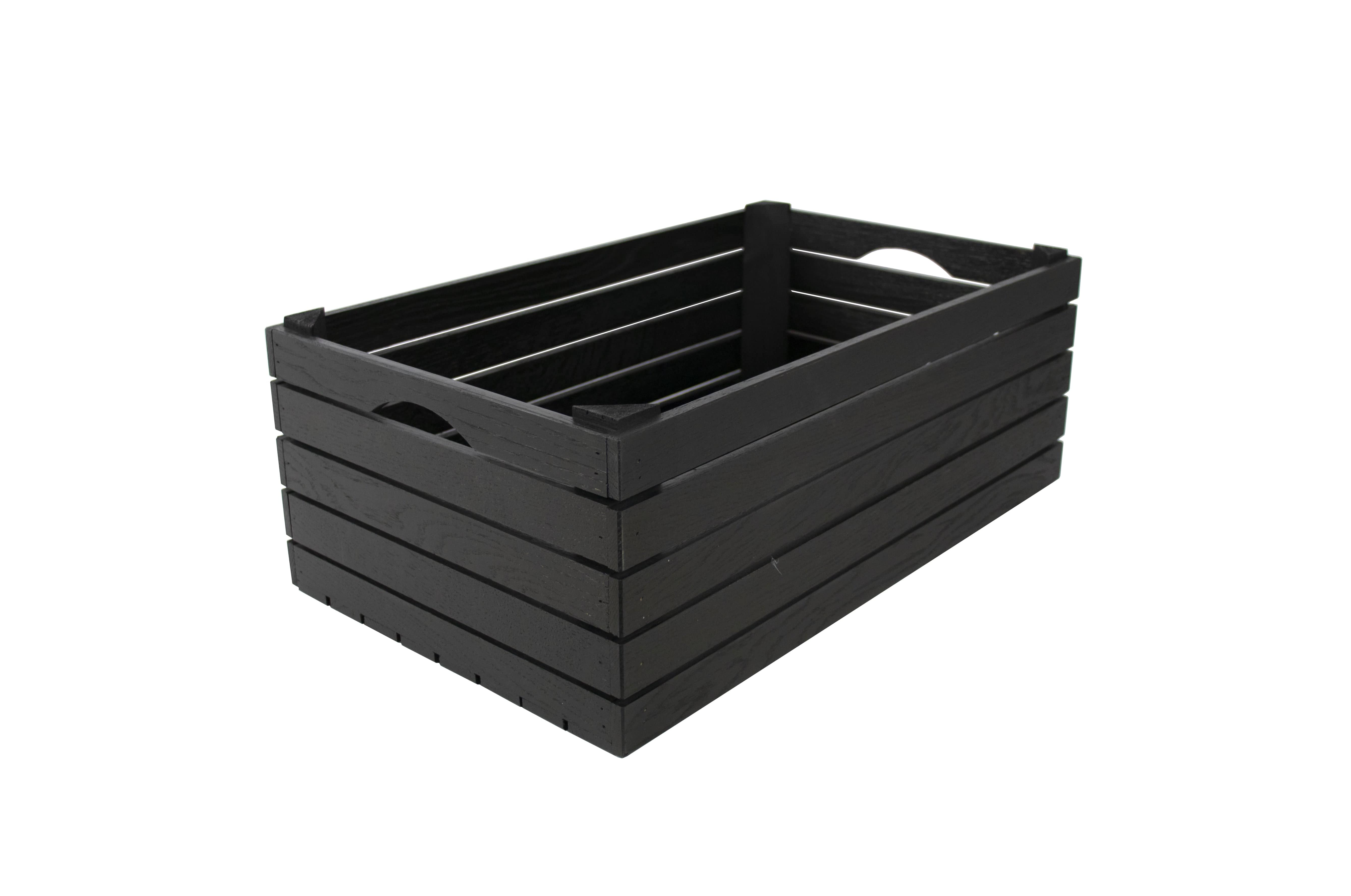 Select Concept Black Wood Box 19.7 x 11.6 x 7.4