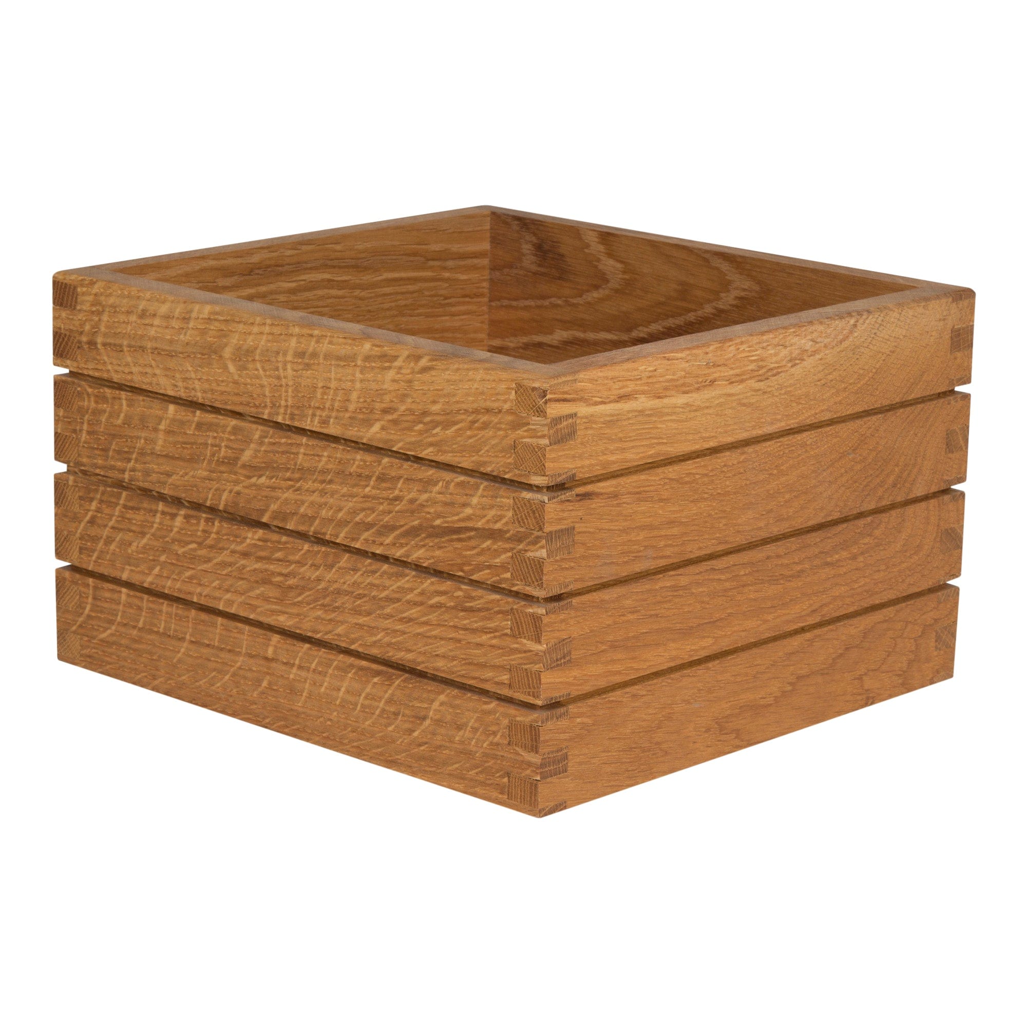 Select Concept Oak Stackable Box 9.7" x 9.7" x 6.6"