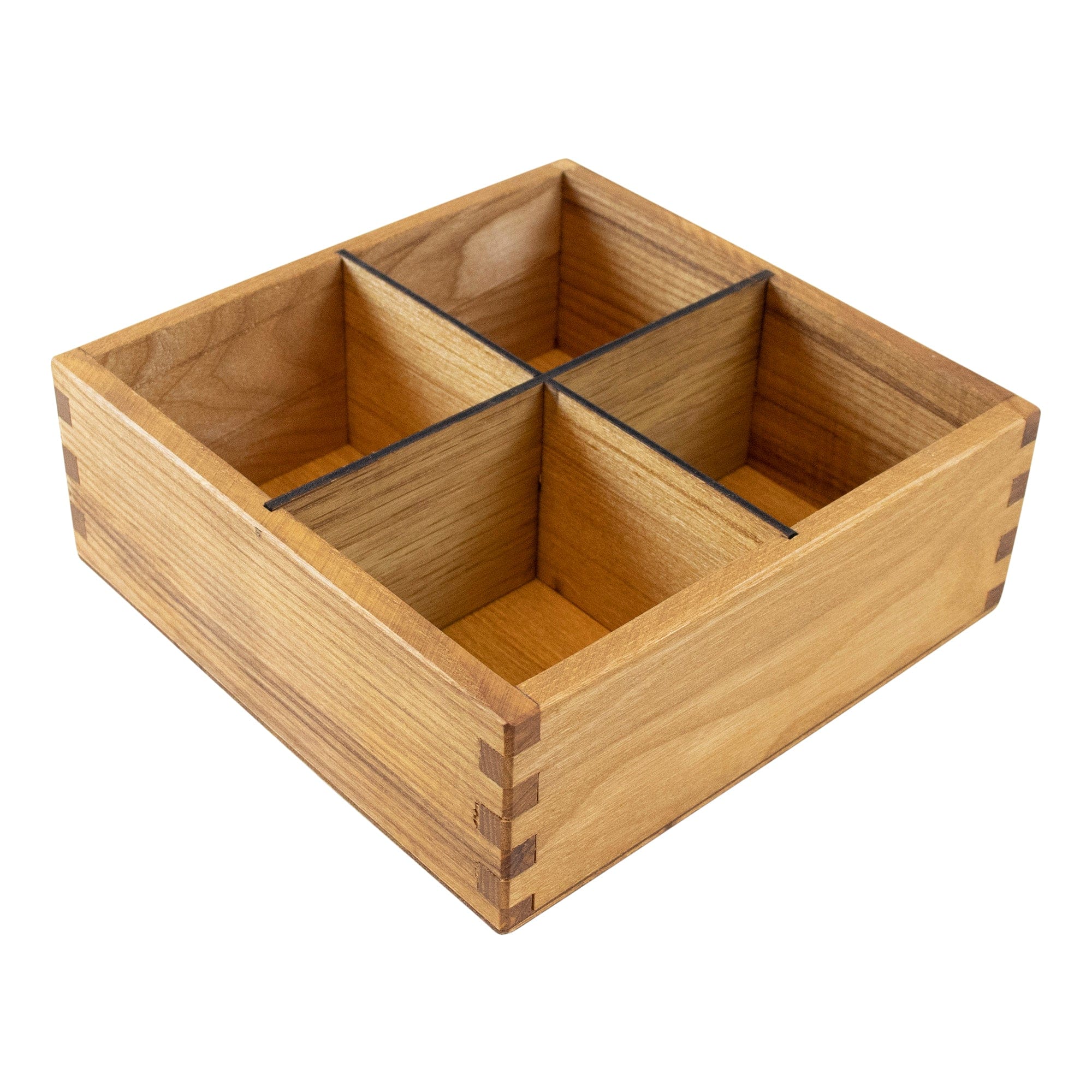 Select Concept Oak Tea Box 7.9" x 7.9" x 2.9"